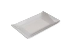 Plato rectangular melamina 28,6x18x2,8 cm -Pack 6 Uds.