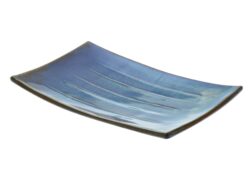 Plato rectangular melamina Mallorca 25,6×15,7×3,4 cm - Pack 6 Uds.