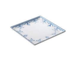 Platillo  Melamina Zante 17x17x2 cm-Pack 6 Uds.