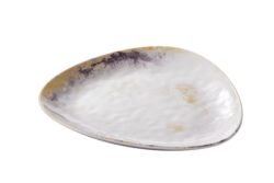 Plato triangular Galaxia melamina 19,2x19,2x2,5 cm  -Pack 6 Uds.