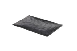 Plato rectangular de  Melamina- Pack 12 Uds.