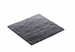 Bandeja cuadrada efecto pizarra de Melamina- Pack 10 Uds.