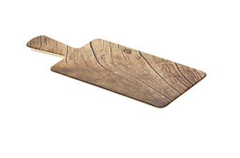 Tabla de cortar rectangular efecto madera de Melamina - Imagen 2