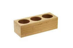 Portajarras de bambú - Pack 6 Uds