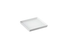 Platillo cuadrado Melamina 12x12x1,3 cm-Pack 6 Uds.