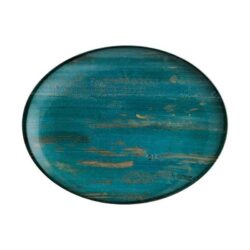 BANDEJA OVAL OMEYA 31x24x2,5cm 6u/c