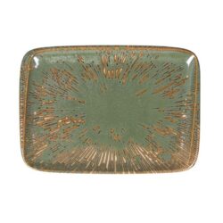 BANDEJA RECTANGULAR BARROCO II 23x16cm 12u/c