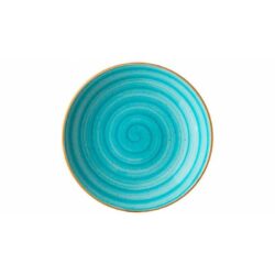 PLATO HONDO GOURMET ø23x4m Aqua 6u/c