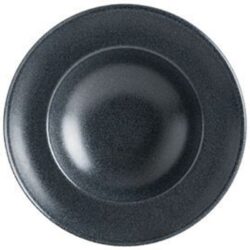 PLATO PASTA GOURMET GRAPHITE ø27x5.5cm 6u/c