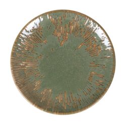 PLATO POSTRE GOURMET BARROCO II ø21x2.2cm 12u/c