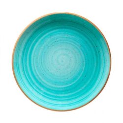 PLATO POSTRE ø 21 CM GOURMET ACQUA 12u/c