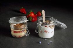 Tarro de cristal Ø8,2×8 cm, 200ml