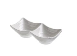 Fuente de Melamina 2 compartimentos  180 Ml – Pack 48 Uds.