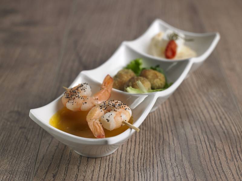 Fuente de Melamina 3 compartimentos 270 Ml – Pack 36 Uds. - Imagen 3