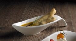 Salsera de Melamina 21x7x4,5 cm 100ml-Pack 48 Ud.