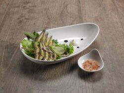 Plato ovalado de Melamina 33,5x20x6cm -Pack 6 Uds.