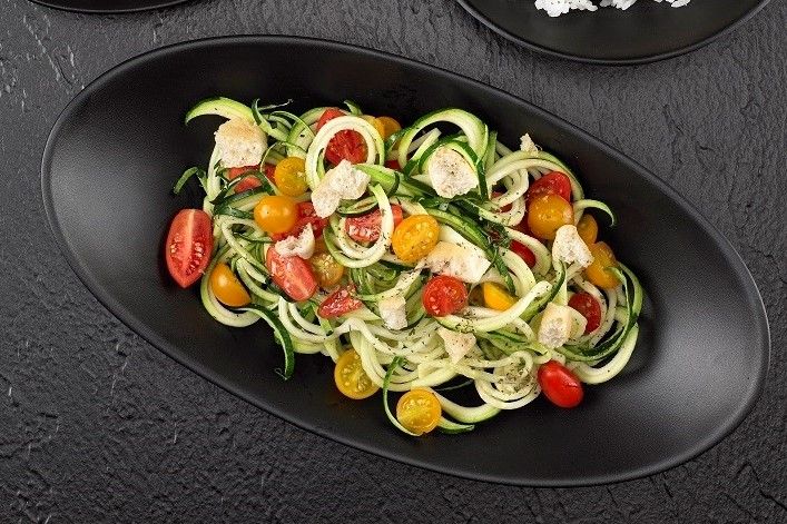 Plato ovalado negro melamina 18x10x3,5 cm -Pack 6 Ud. - Imagen 4