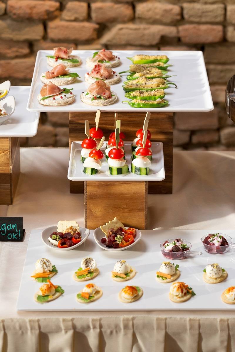 Bandeja cuadrada de nieve Melamina– Pack 24 Uds. - Imagen 2