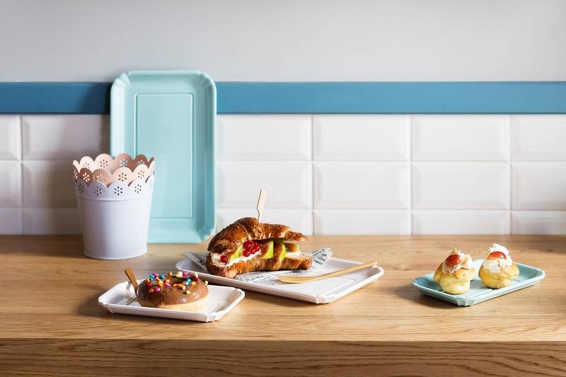 Bandeja de hojaldre de crema Melamina – Pack 12 Uds. - Imagen 3