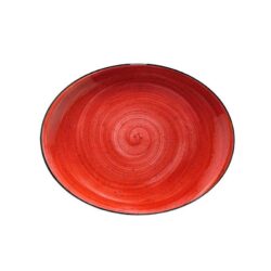 BANDEJA OVAL PASSION 25x19x2cm 12u/c