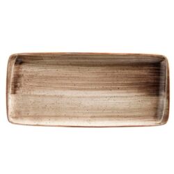 BANDEJA RECTANGULAR 34 X 15 CM TERRAIN MOOVE BROW 12u/c