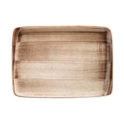 BANDEJA RECTANGULAR 36 X25 CM TERRAIN MO 6u/c