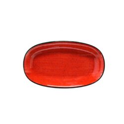 FUENTE OVAL 24X14,2CM PASSION RED 12u/c