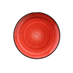 PLATO LLANO ø 27 CM PASSION GOURMET RED 12u/c