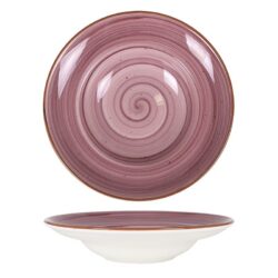 PLATO PASTA GOURMET PURPLE ø27x5.5cm 6u/c