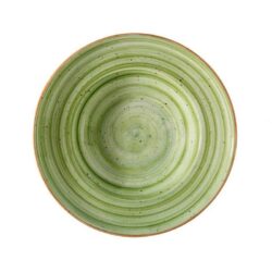 PLATO PASTA ø 27CM THERAPY GREEN 6u/c