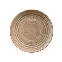 PLATO PRESENTACION ø 30 CM TERRAIN GOURMET BROWN 6u/c