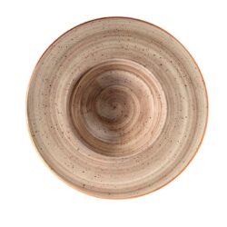 PLATO RISSOTO ø28CM TERRAIN TERRAIN/ BROWN 6u/c
