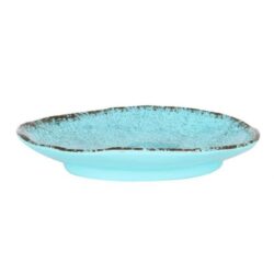 BANDEJA OVAL GUAYABA 20x14x3cm 12u/c