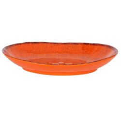 BANDEJA OVAL GUAYABA 22,5x16,5x4cm -12u/c
