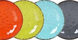 PLATO POSTRE GUAYABA ø21.5x3cm - Pack 12u/c