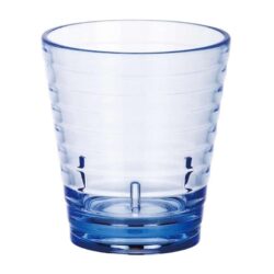 Vaso Istambul azul reutilizable PC 340 ML 24 u/c.