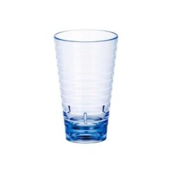 Vaso Istambul azul reutilizable PC 550 ML 24 u/c