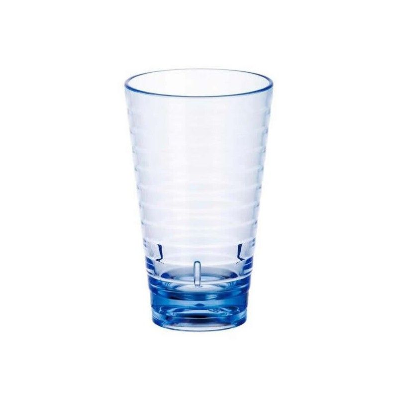 Vaso Istambul azul reutilizable PC 550 ML 24 u/c