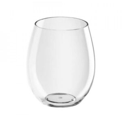 Vaso Tirtán Agua reutilizable PC 390 ML 6 u/c.