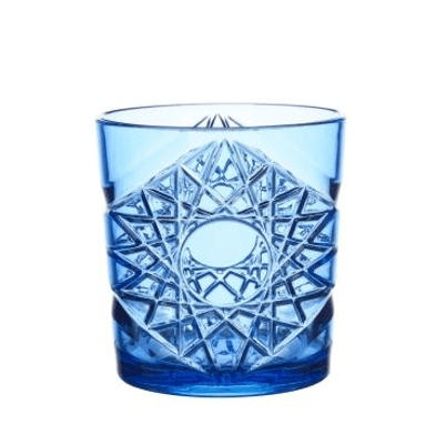 Vaso reutilizable azul Premium 350 ML PC 30 u/c