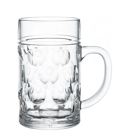 Jarra October reutilizable PC 600 ML 6 u/c.