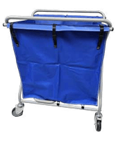 Carro Super David Plegable 195 L | Chasis Pintado o Acero Inox | Ruedas 100 mm